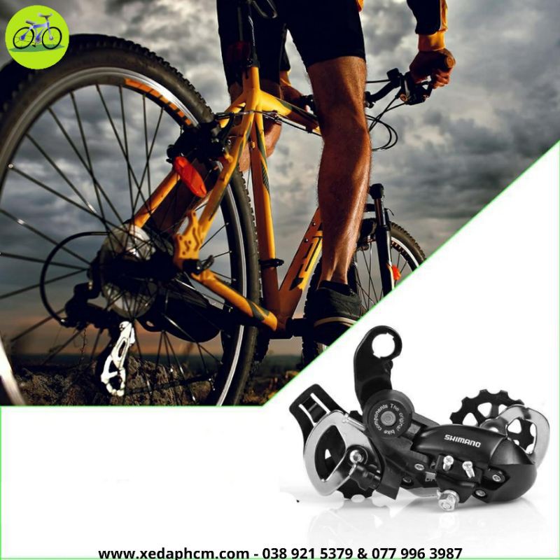 [HCM]Cùi đề xe đạp thể thao Shimano Tourney RD-TX35