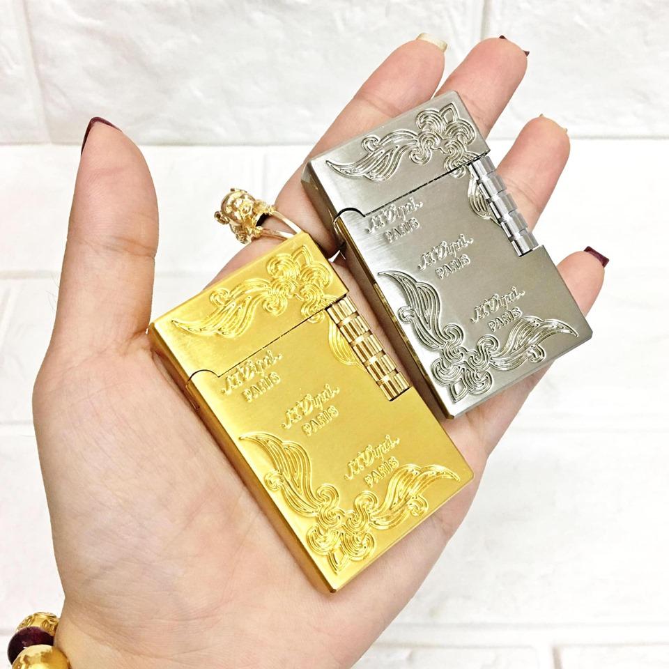 [HCM]BẬT LỬA DUPONT HOA VĂN - (XÀI GAS)