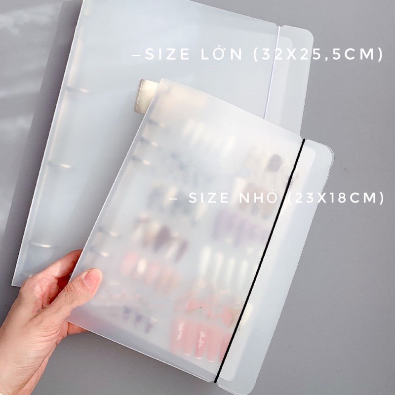 Sổ album đựng mẫu móng nail cao cấp