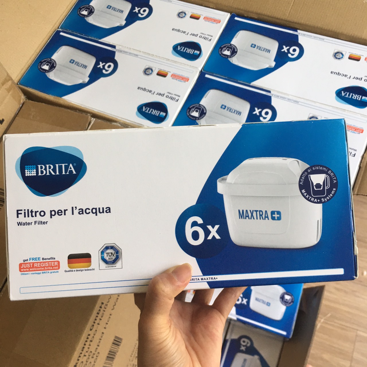 Lõi lọc bình Brita Maxtra Plus Filter Cartridge (6 lõi)