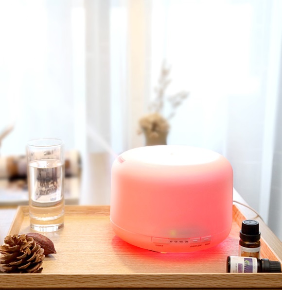 Máy Xông Tinh dầu cao cấp AROMA vân gỗ