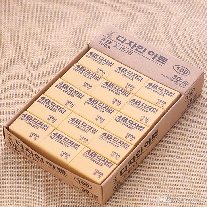 Combo 3 gôm tẩy 4B Hàn Quốc