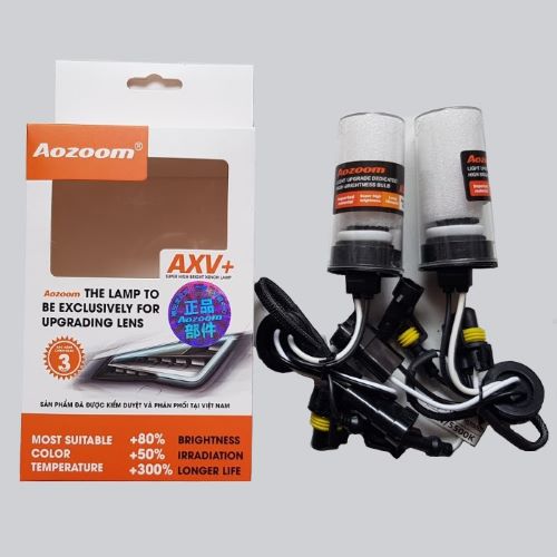 [HCM]BỘ 02 BÓNG AOZOOM XENON AXV CAO CẤP BẢO HÀNH 3 NĂM