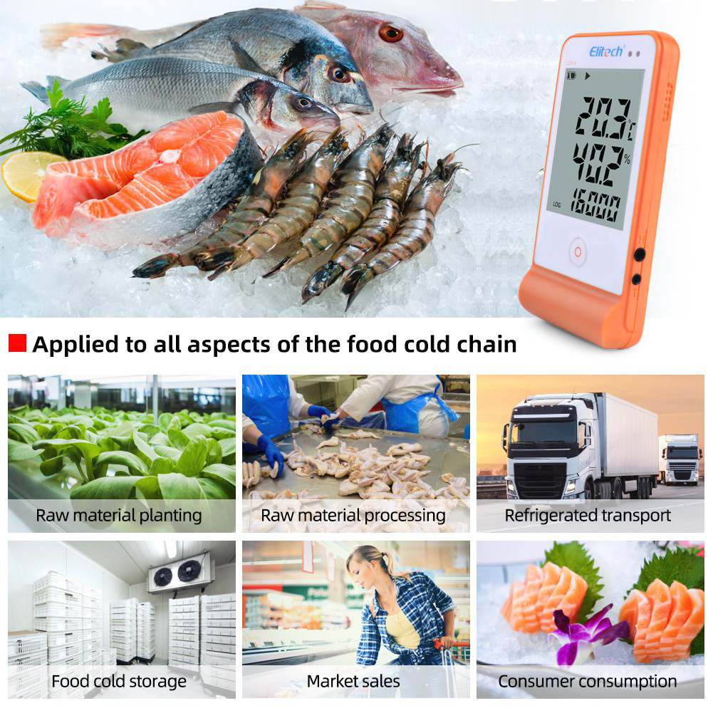 High Precision USB gsp-6 temperature and humidity data logger