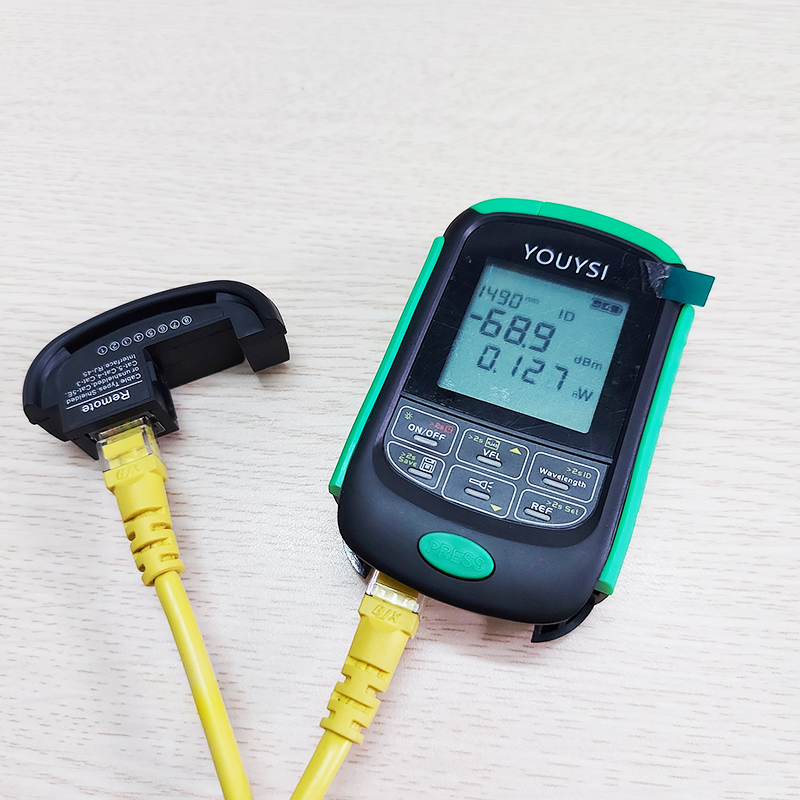 Máy đo công suất quang mini youysi kèm soi 5km