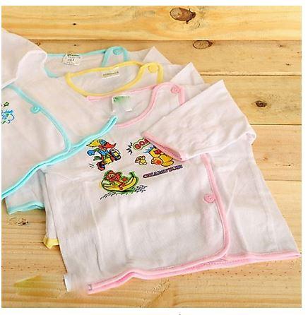 [HCM]Set 10 Áo Sơ Sinh Bác Sĩ Bosini Cho Bé 2 - 13Kg (5 Áo Tay Dài + 5 Áo Tay Ngắn)