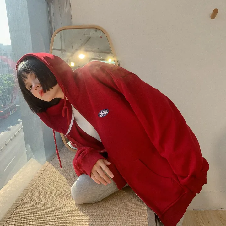 champion sweater womens red rose