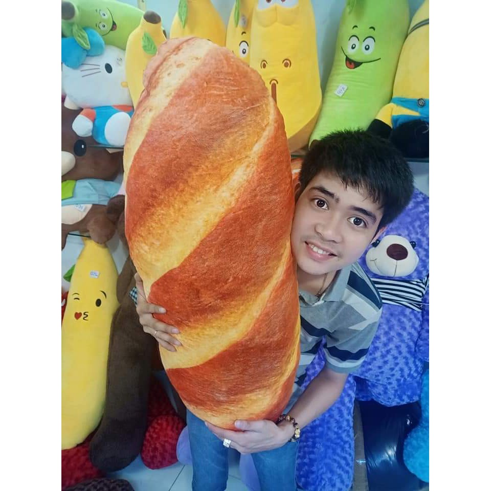 GỐI ÔM HÌNH BÁNH MÌ SIZE LỚN