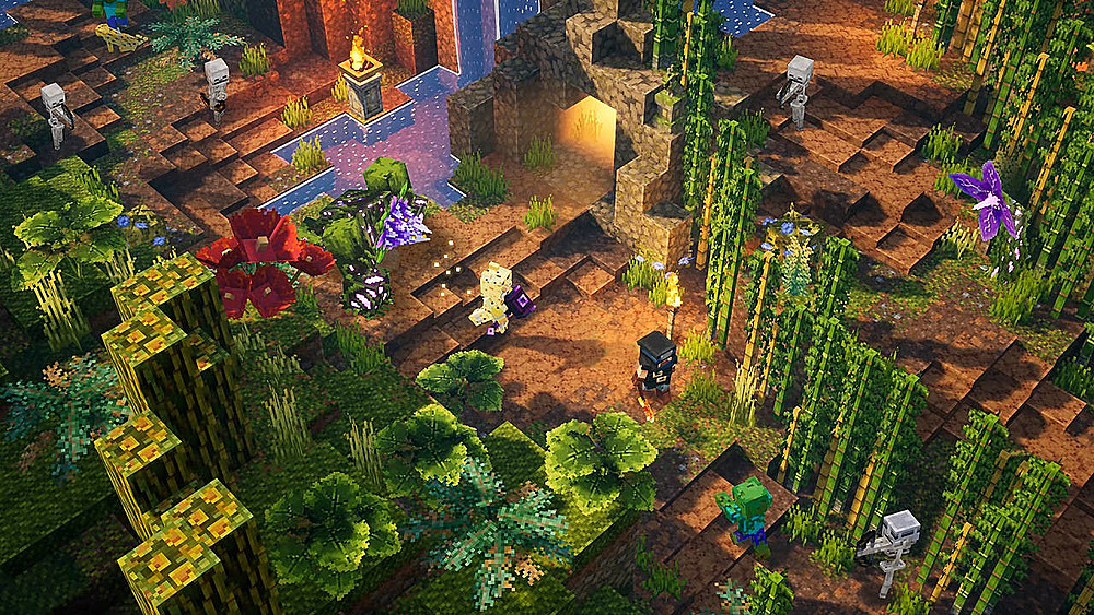 Băng Game Nintendo Switch Minecraft Dungeons Ultimate Edition