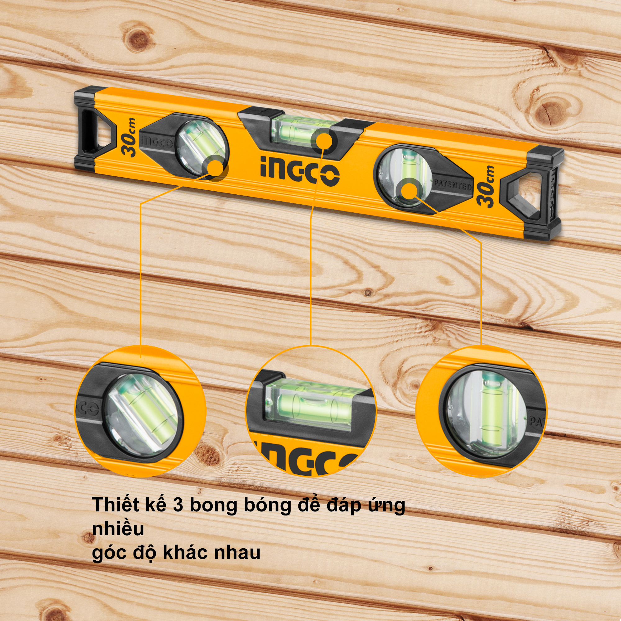INGCO Thước thủy