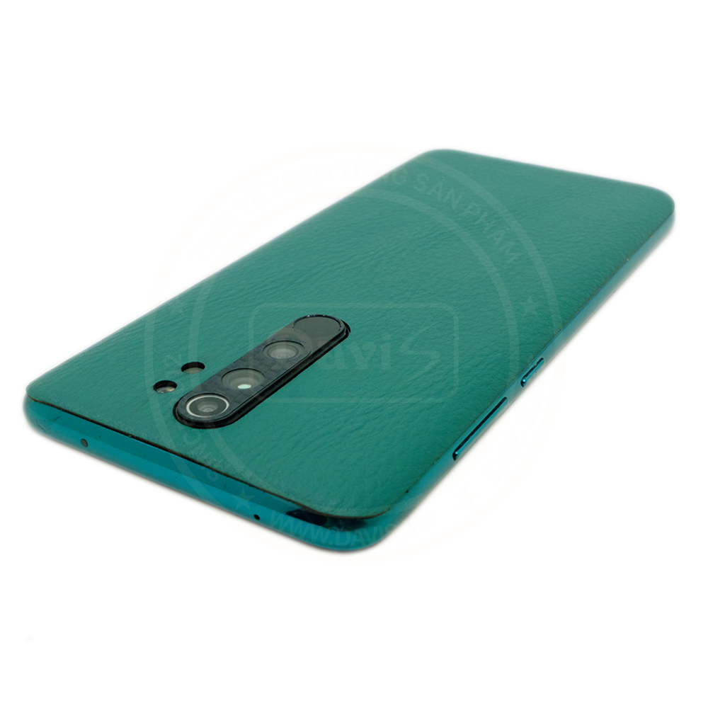 Dán da điện thoại  Redmi Note 8 Pro, làm từ da thật cao cấp - Chính hãng Davis