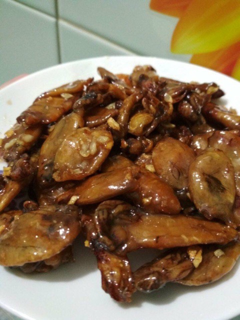 Khô mực chuối làm sạch ruột (500G, bỏ đầu + ruột + túi mật)