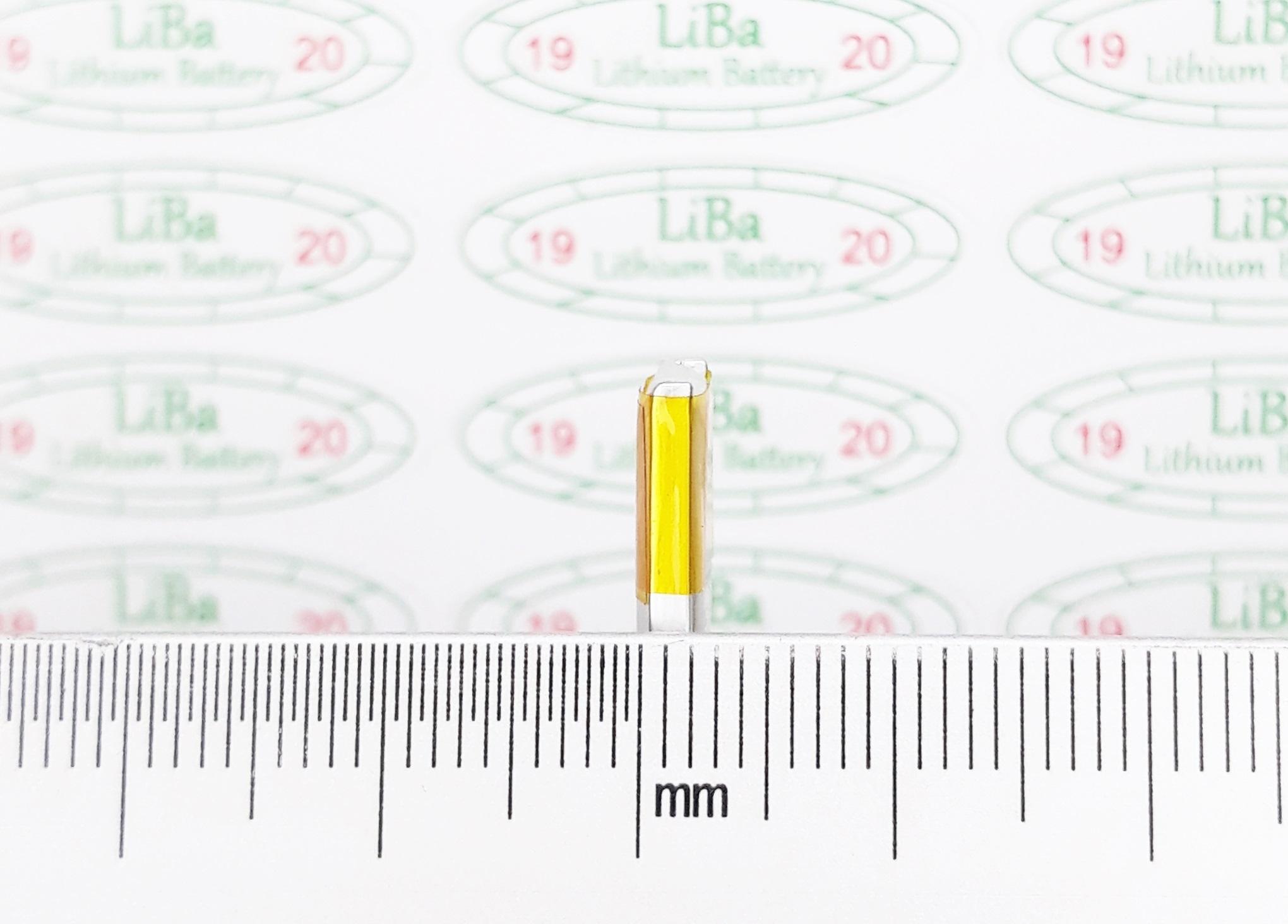 Pin Headphone  3.7V 60mAh 3x10x30 mm _ LiBa