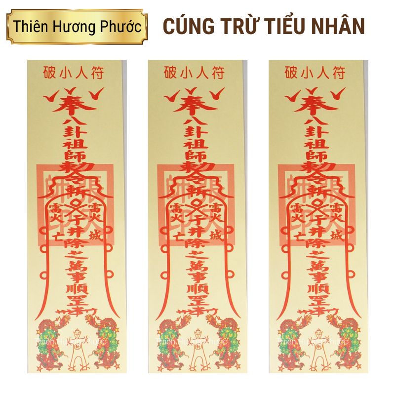 Linh Phù Trừ Tiểu Nhân Thiên Hương Phước - Vàng Mã Phong Thủy Việt Nam