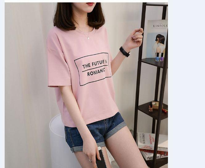 [HCM]ÁO THUN NỮ ROMANTIC THỜI TRANG NHIỀU MÀU