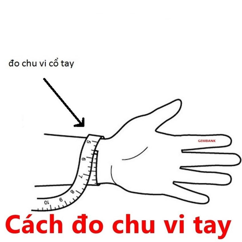 [HCM]Lắc Tay Thạch Anh Tóc Vàng Brasil