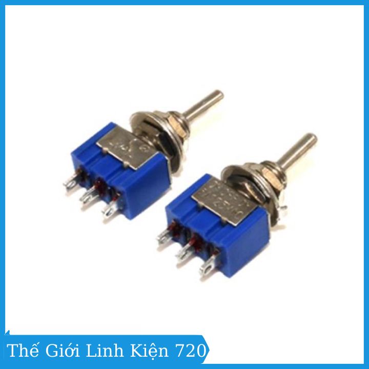 Bộ 2 công tắc gạt MTS 202 2A/250V 6A/125V