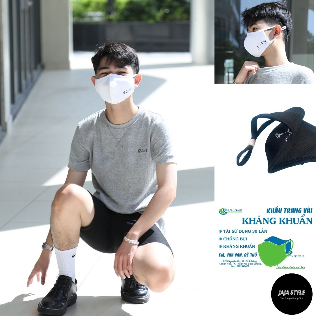 >> BÁO GIÁ Khẩu Trang Vải Cao Cấp | Shopee Lazada Sendo Tiki mới nhất 44 Khẩu trang vải 2 lớp cao cấp, kháng giọt bắn chính hãng, mềm mại an toàn cho da