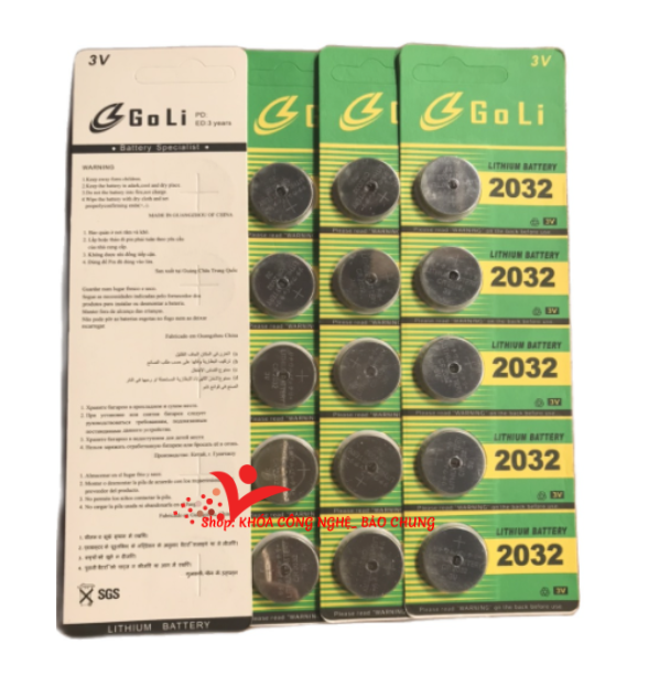 pin 3v 2032 lithium