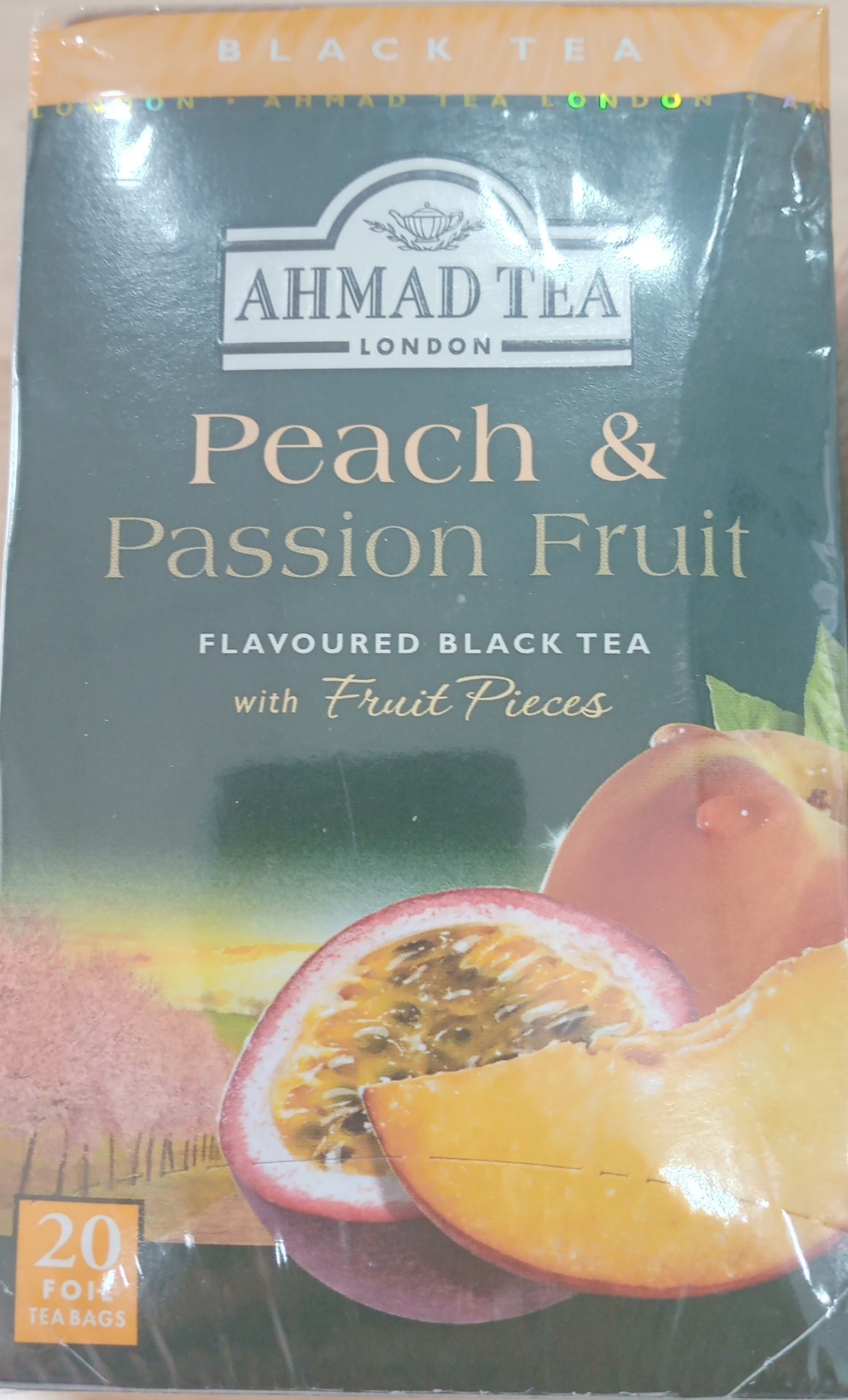 TRÀ AHMAD ĐÀO VÀ CHANH DÂY 40G