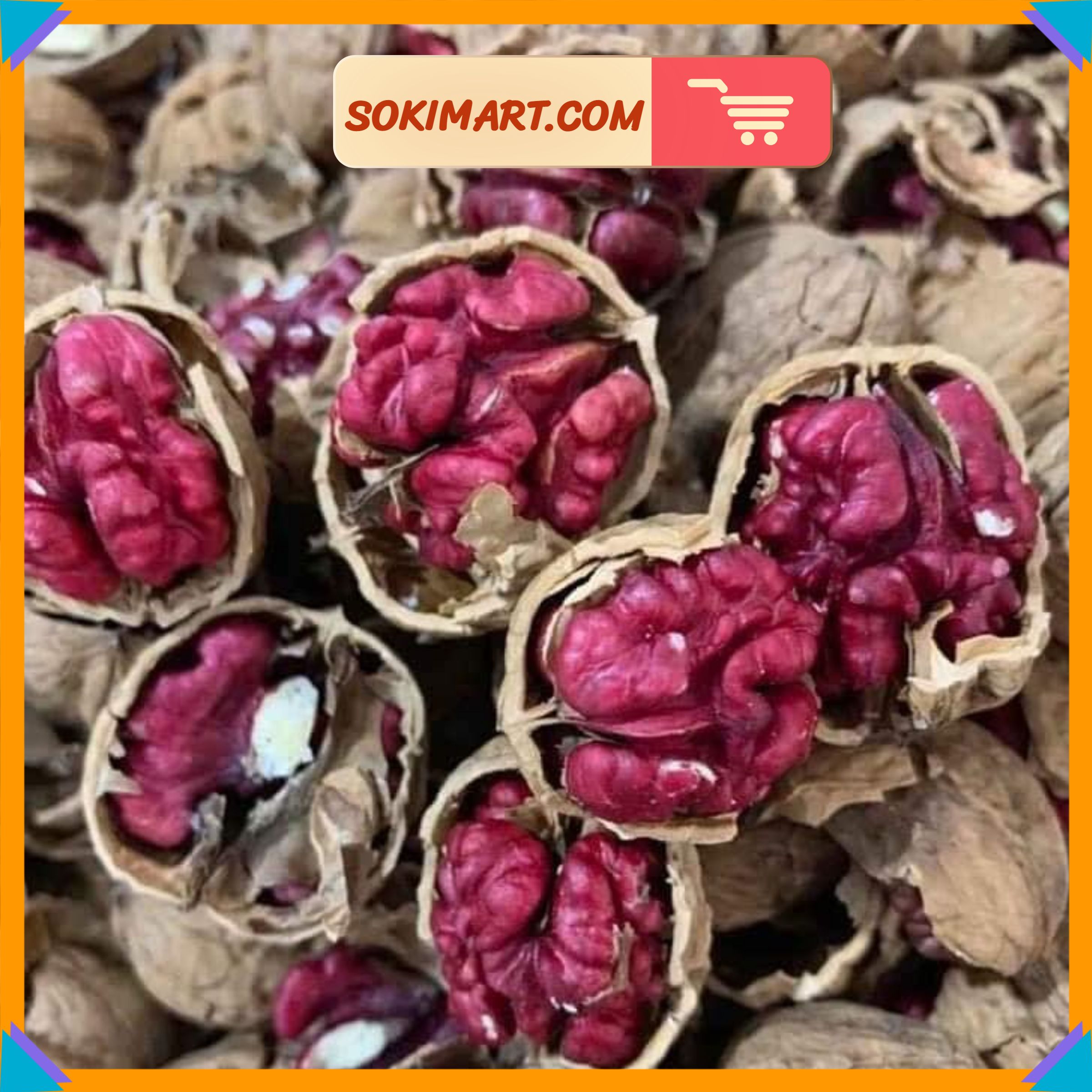 Nhân óc chó đỏ Mỹ - 500g