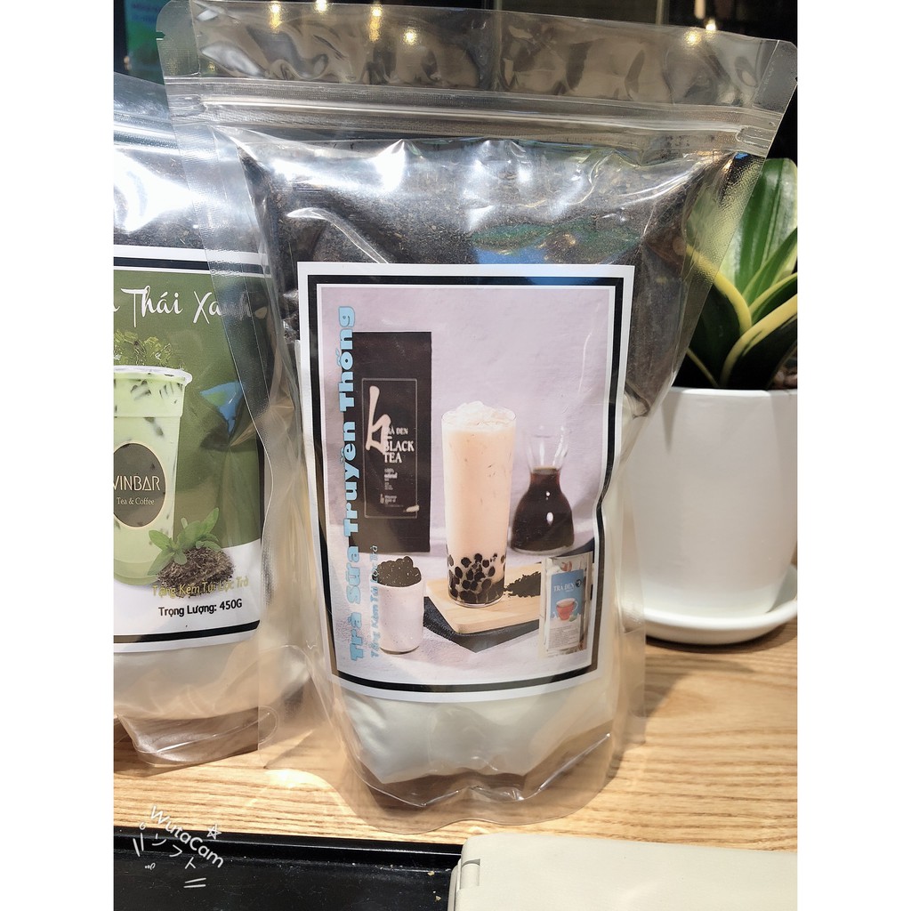 [HCM]TRÀ SỮA TRUYỀN THỐNG BỘT KEM BÉO ( set nấu 10 chai )[tặng trân châu]