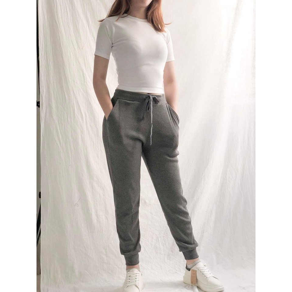Quần Jogger len tăm thời trang