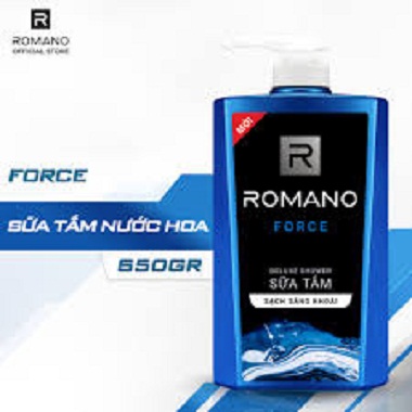 [HCM]SỮA TẮM ROMANO 650G (ĐỦ MÀU)