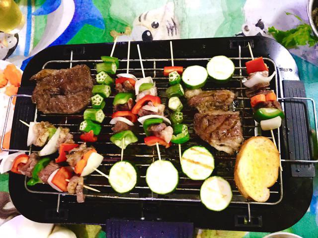 Bếp nướng không khói BBQ kiểu dáng Hàn Quốc