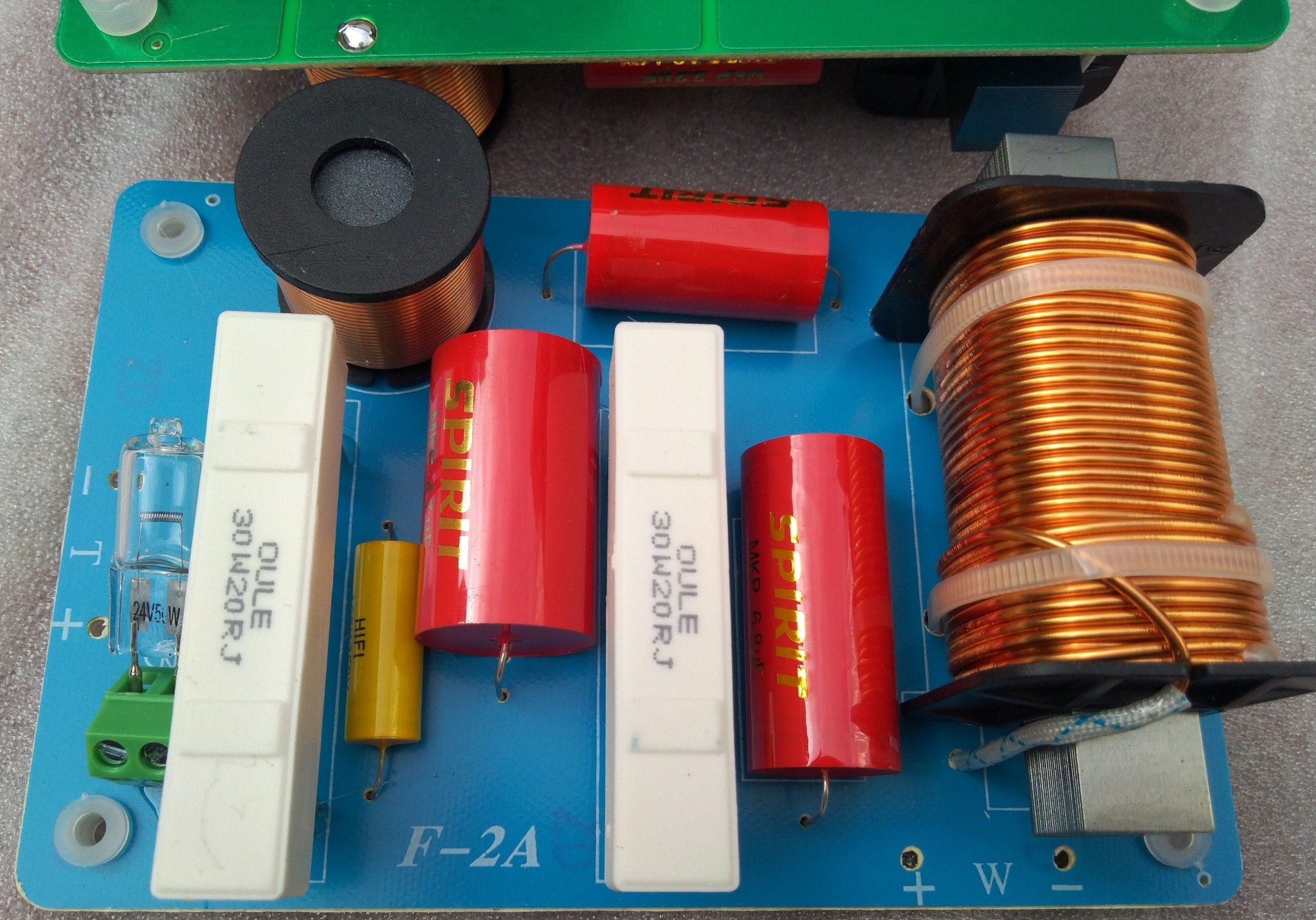 MẠCH PHÂN TẦN 2 LOA F2A - DÙNG CHO 1 BASS 1 TREBLE - GIÁ 1 ĐÔI