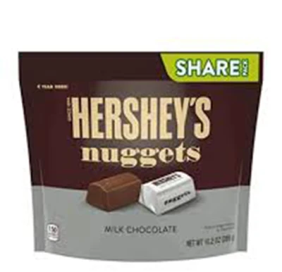 [HCM]Socola sữa Hershey Nuggets Milk Chocolate gói 289gr của Mỹ