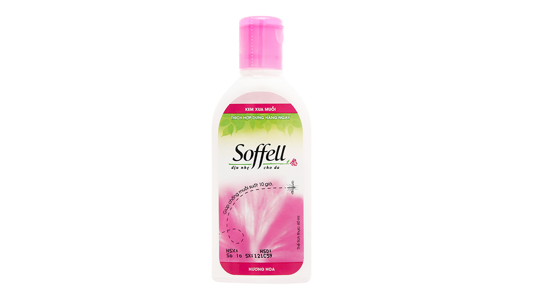 Kem chống muỗi SOFFELL chai 60ml