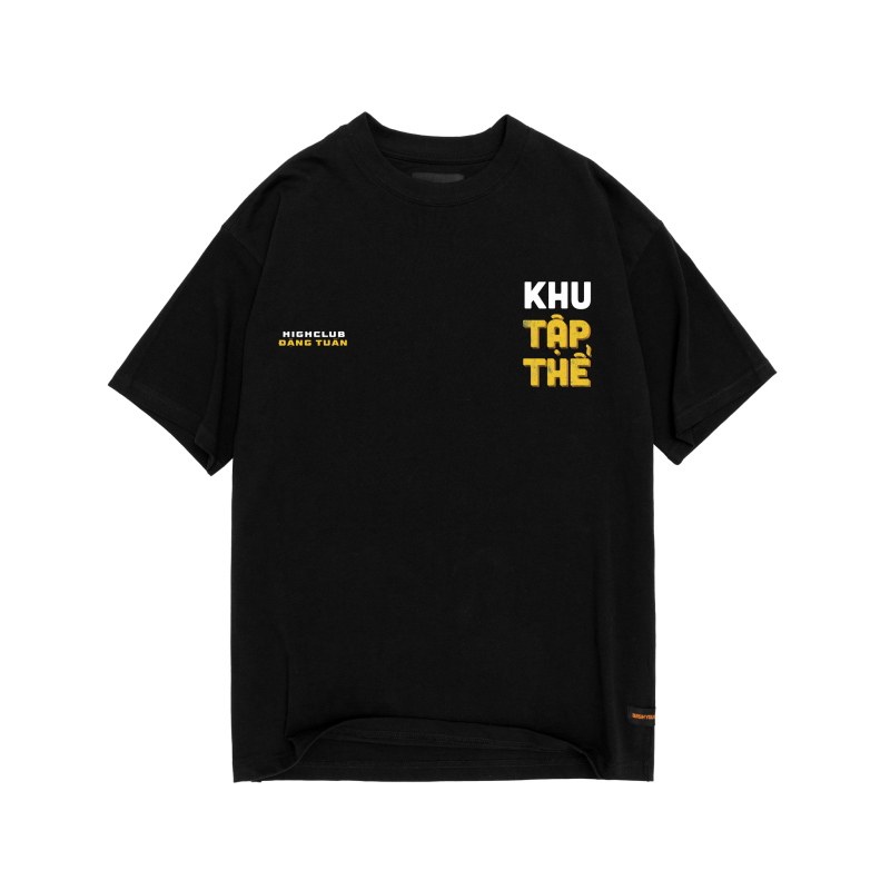 HIGHCLUB Khu Tập Thể Tee - Black
