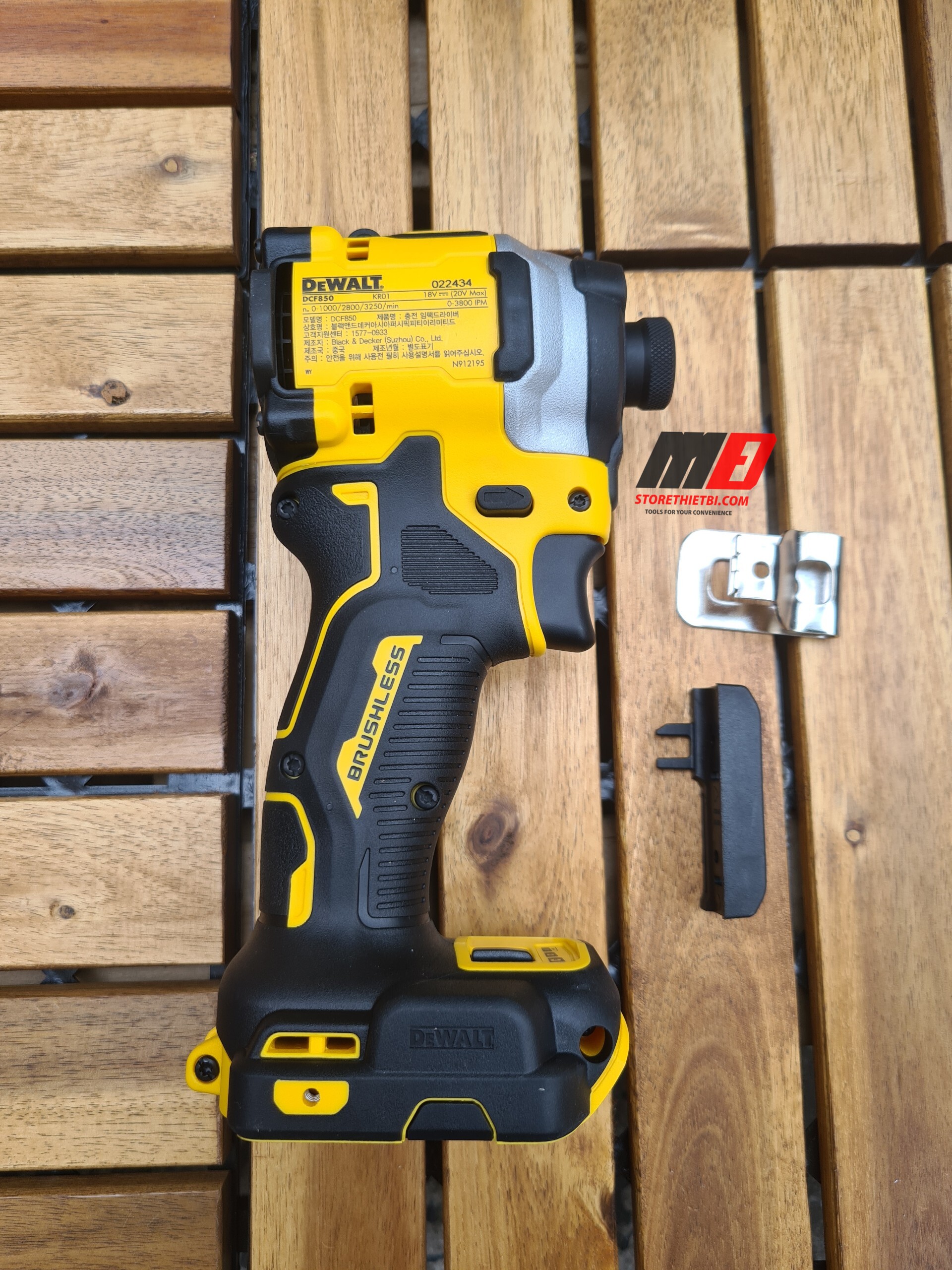 DCF850N Thân máy siết vít dùng pin Dewalt (Chính hãng BH 3 năm)