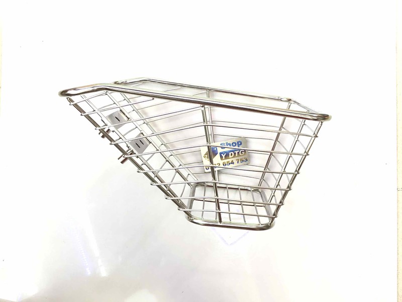 Rổ Inox Gắn Xe Sirius