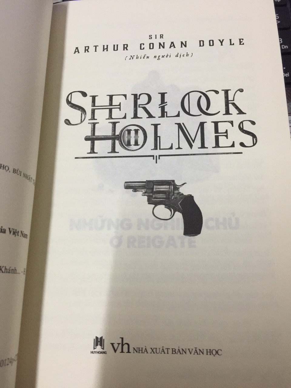 Sách - Tiểu thuyết trinh thám - Sherlock Holmes II