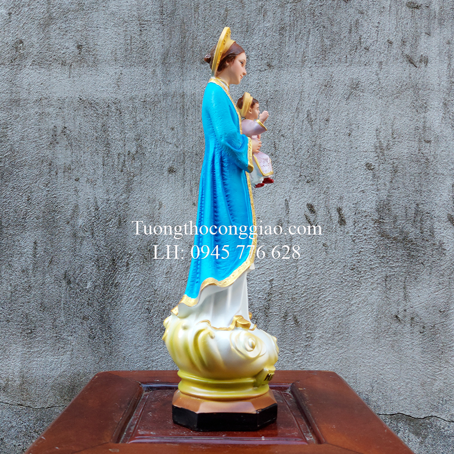 Tượng Đức Mẹ La Vang 40cm composite