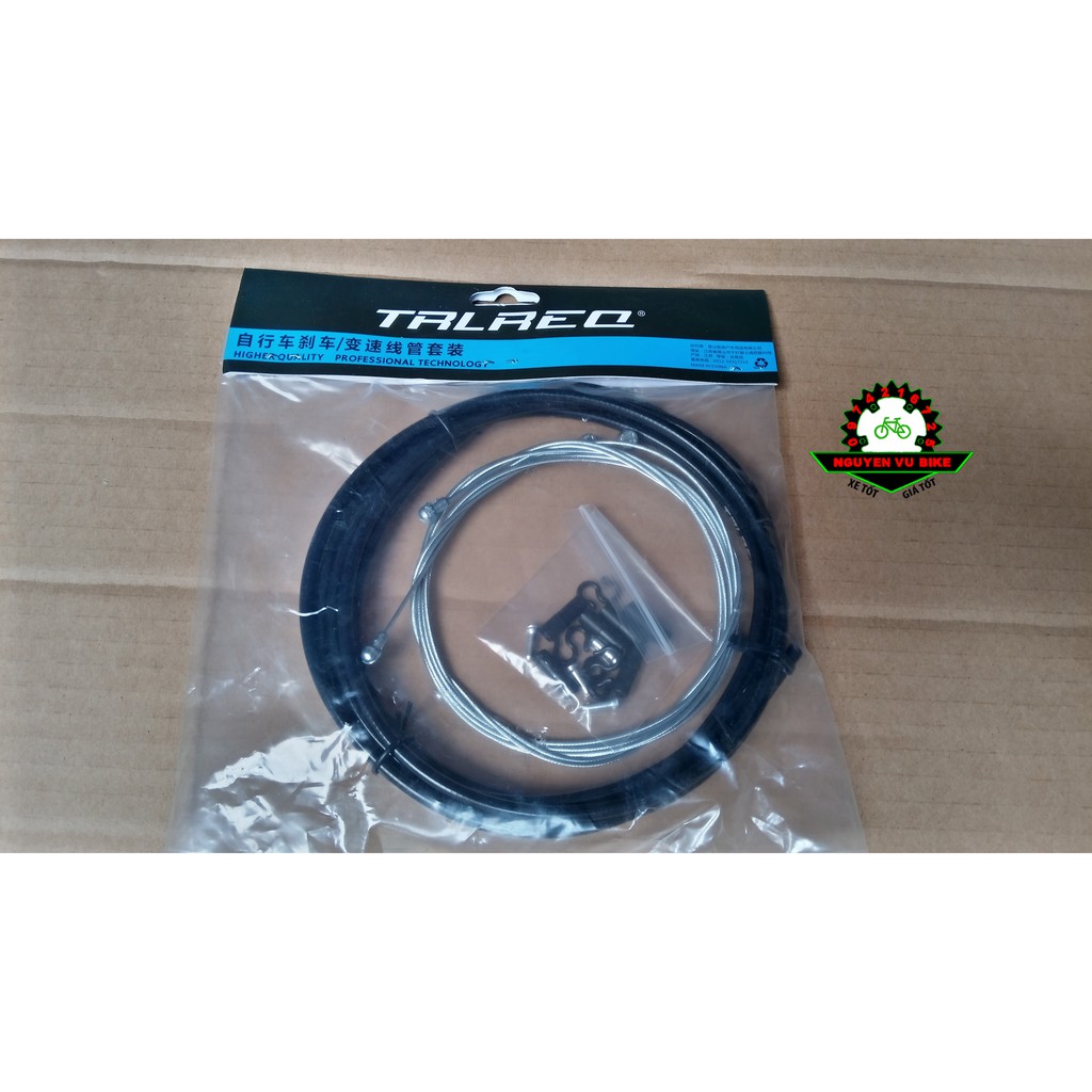 Bộ Vỏ + Ruột dây phanh xe đạp TRLREQ cao cấp