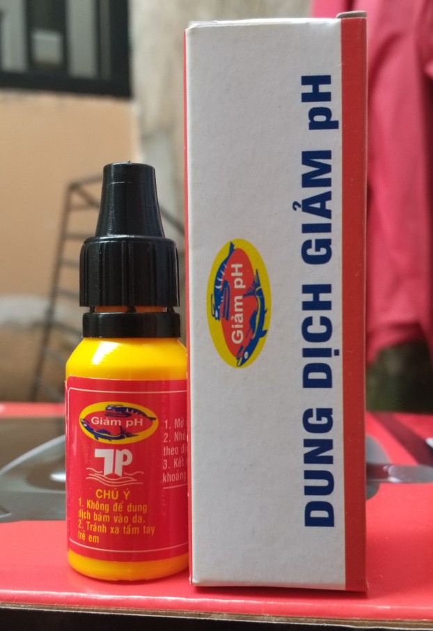Dung dịch giảm pH THỦY PHƯỚC cho cá cảnh, chai 30ml