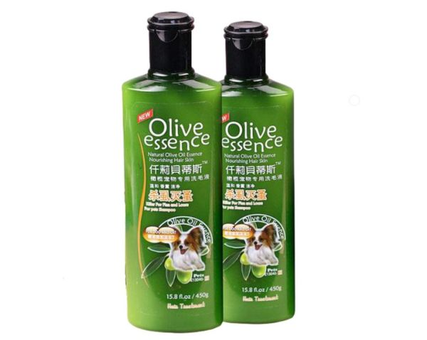 Sữa tắm Olive cho chó mèo ve rận _ mượt lông
