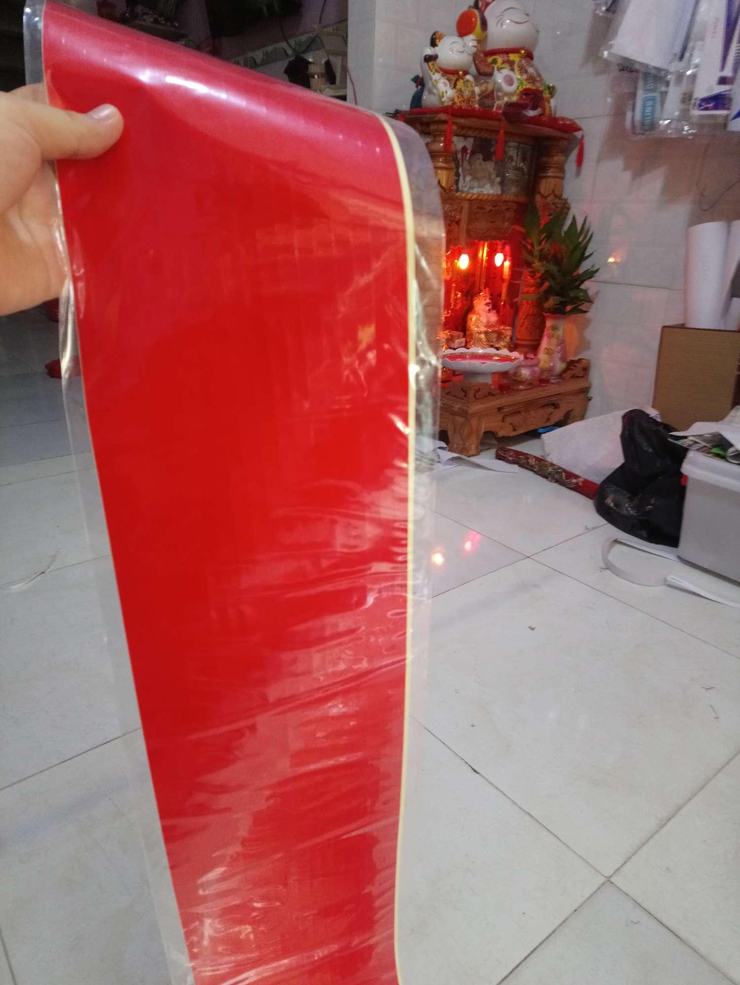 Combo 18 Tem chỉ phản quang màu đỏ