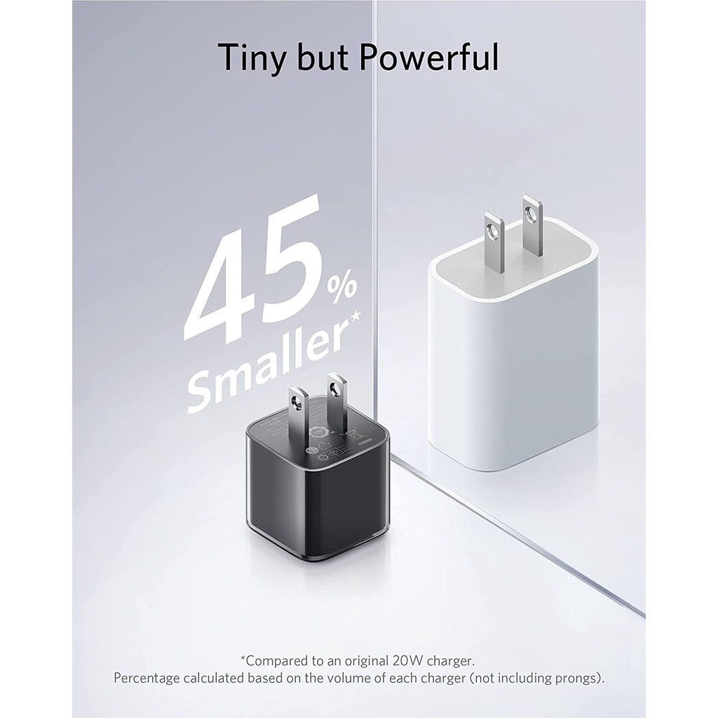 Sạc Anker 511 NANO Pro 20w PD/IQ 3.0 - A2637 (Bảo Hành 18T)