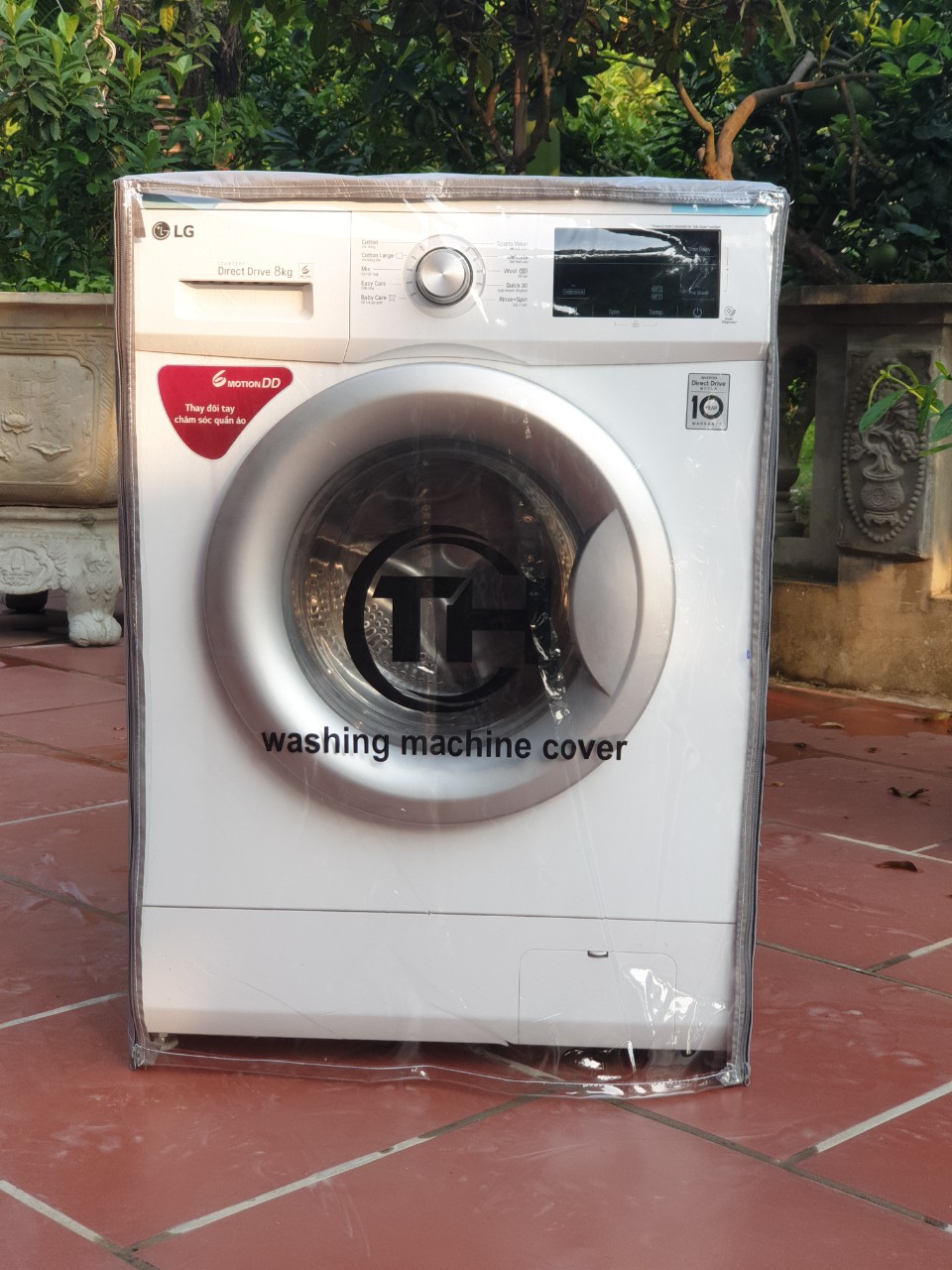 Vỏ bọc máy giặt Electrolux ( chất liệu giả da cao cấp )