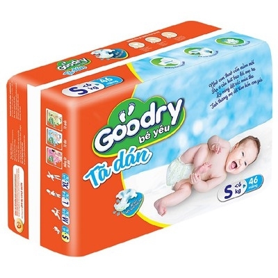 Tã Dán Goodry gói đại S46/M42/L38/XL34