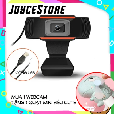 (Tặng quạt Mini )Webcam máy tính laptop livestream có Mic Full HD PC Gaming 720P/1080P