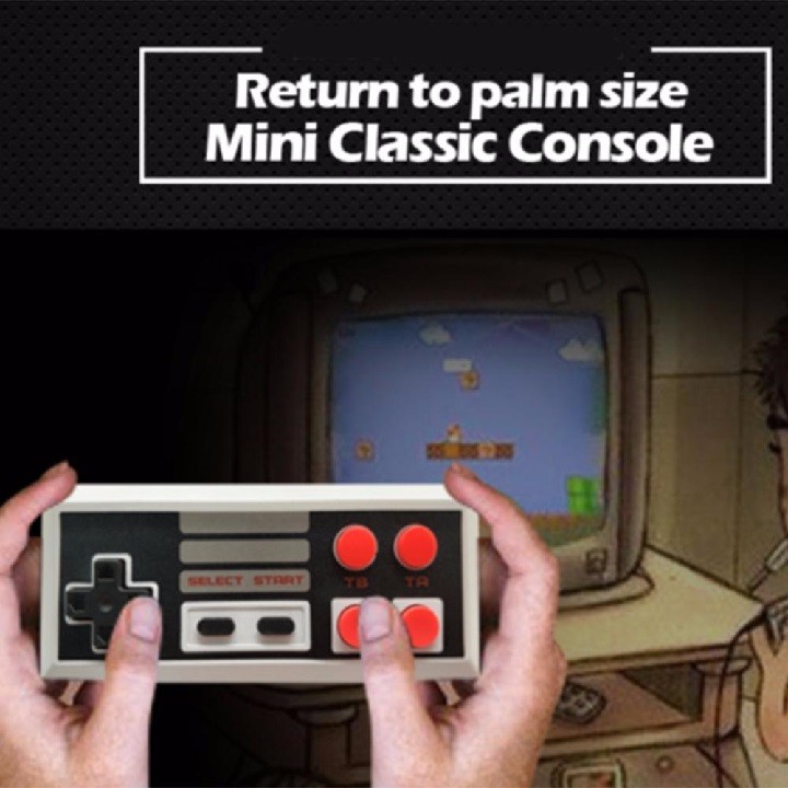 Máy Chơi Game Cổ Điển NES Classic 620 Trò Chơi