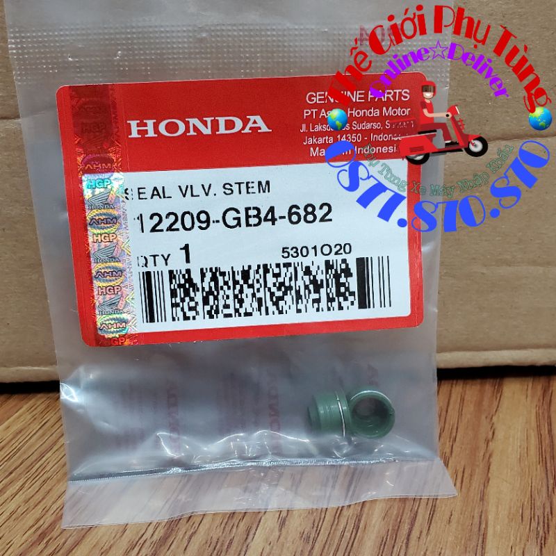 Cặp phốt xupap dream zin honda indonesia - 12209-gb4-682