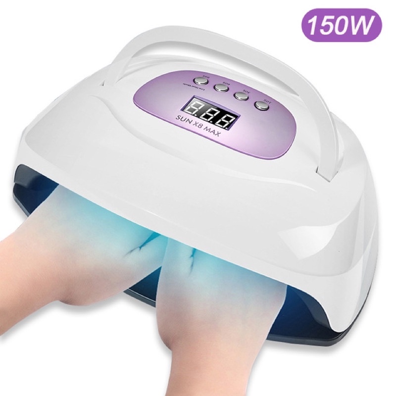 [HCM]Máy Hơ Gel Sun X8 MAX - 150W, Máy Hơ Móng 57 Lex