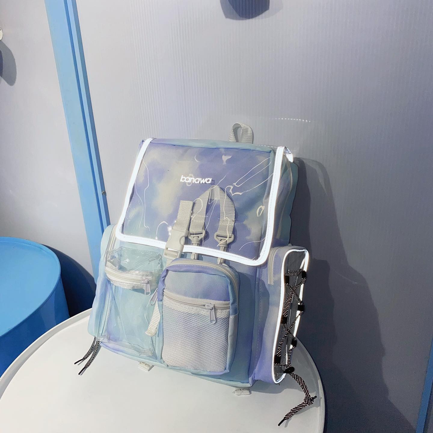 [HCM]Balo Banawa Tie Dye See Thru Backpack