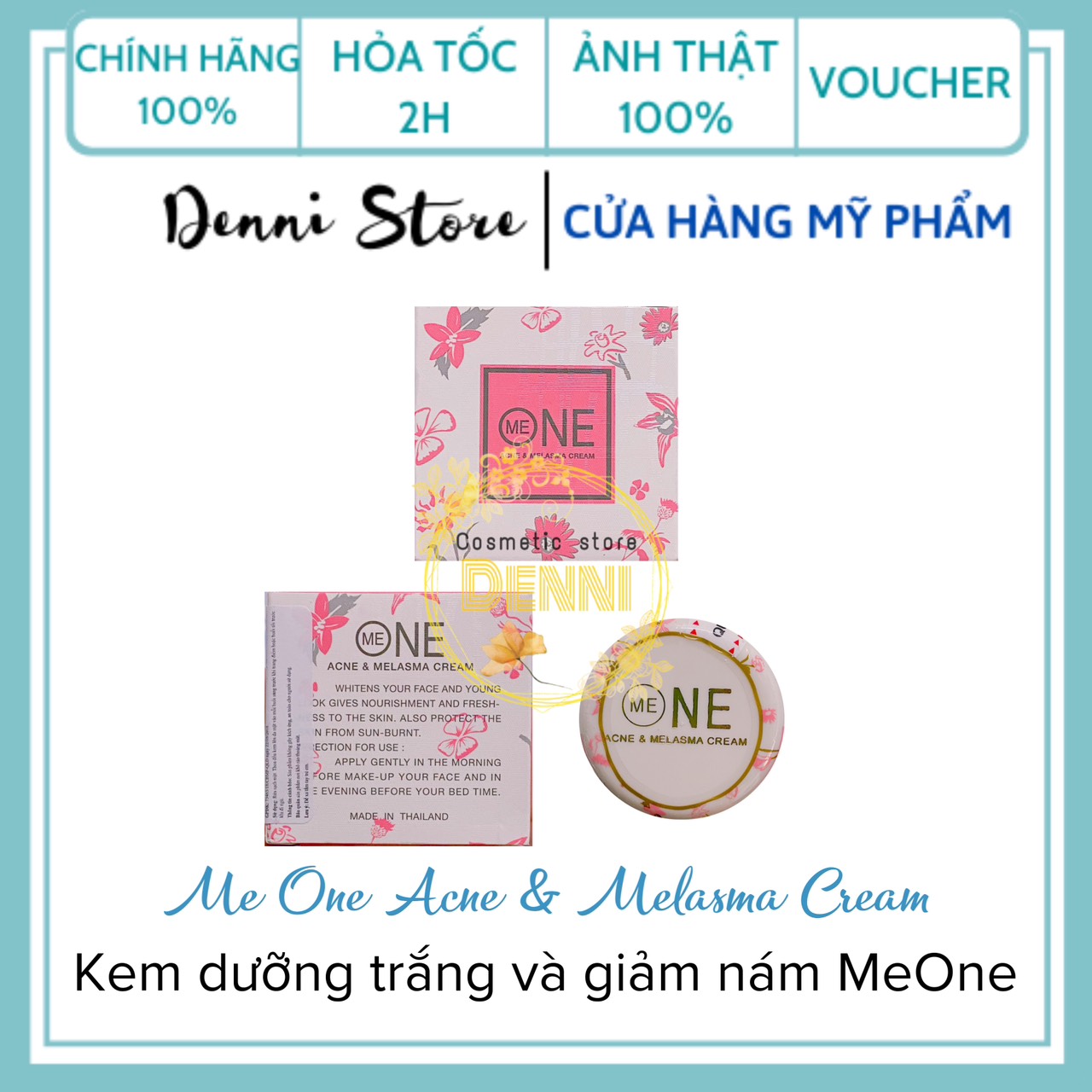 Hộp kem MeOne Thái 4.5g - kem one thái